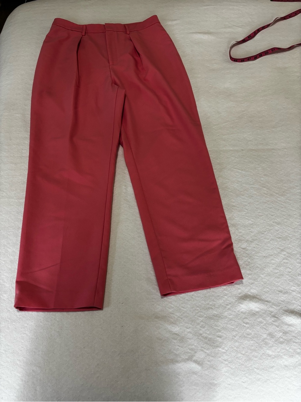 ANTONIO MELANI Coral-Pink Dress Pants